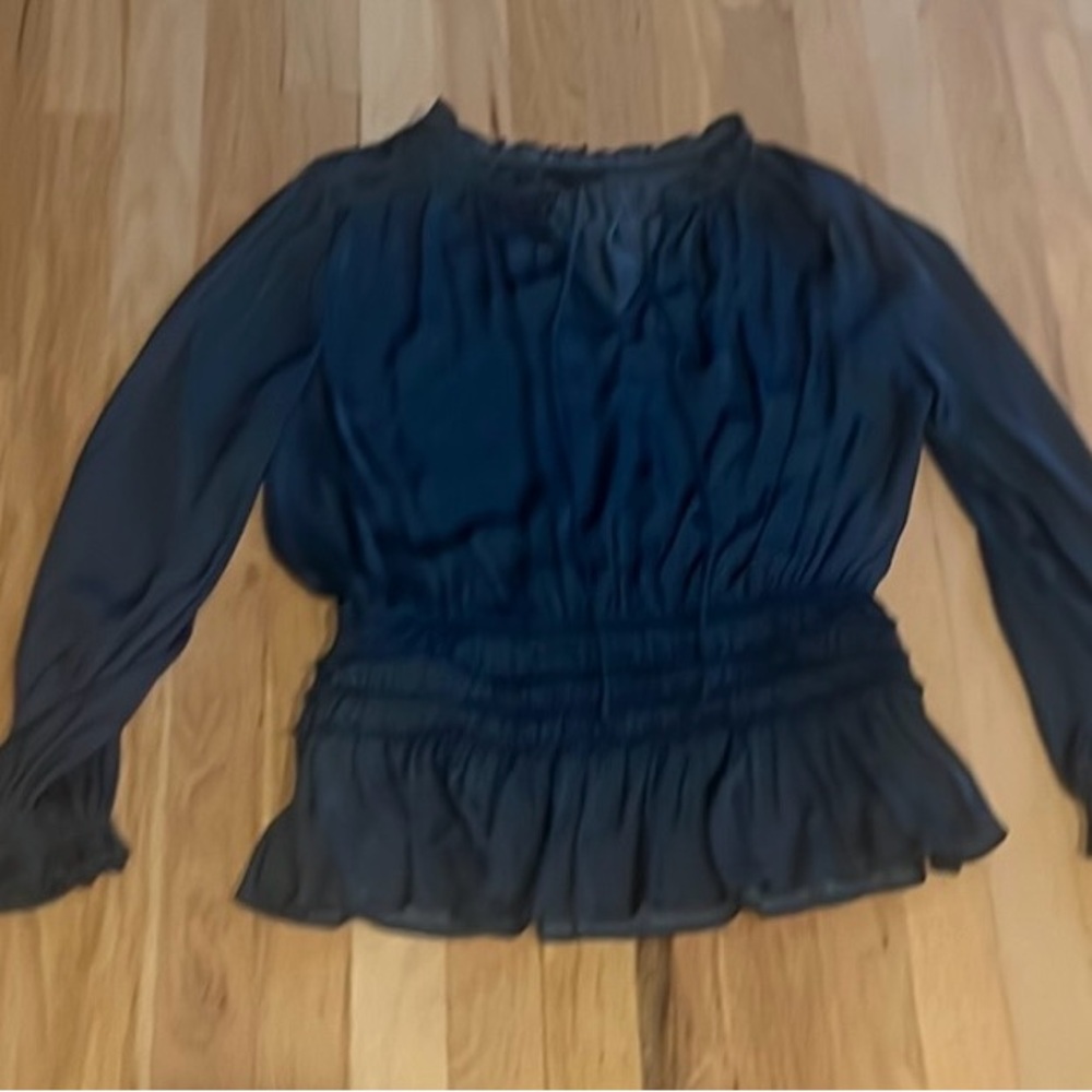 Current Air Size Medium peasant style blouse.
